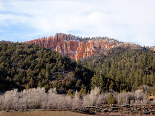 Bryce Canyon In Winter