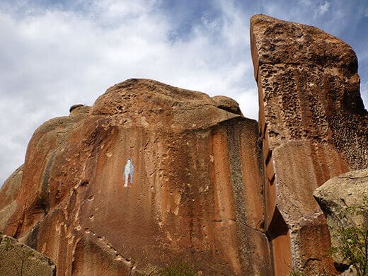 Prayer and Climbing at Penitente Canyon