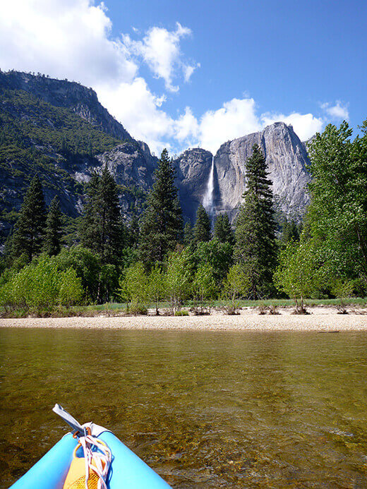 Floating through Yosemite Valley on the Merced