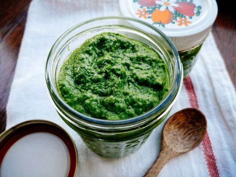 Nasturtium Pesto