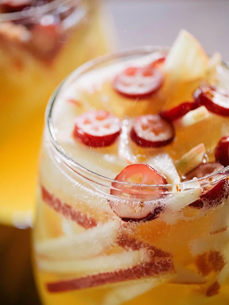 Sparkling Apple Cider Sangria